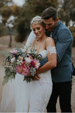 Cheap Mermaid Lace Wedding Dresses Sweetheart Neck Bridal Dress,MW300