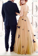 Beautiful Butterfly Wedding Dresses Sweetheart Ruffles Bridal Gown,MW391