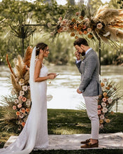 Spaghetti Straps Lace Mermaid Wedding Dresses Lace Romantic Bridal Dresses,MW505