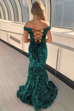 Sequin Maxi Dress Mermaid Prom Dresses SYP150