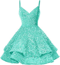 Sequin Homecoming Dresses for Teens Sparkly Short Prom Dresses SYH87