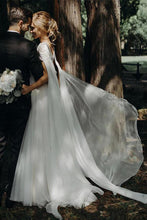 New Arrival Lace Beaded Cap Sleeves Wedding Dresses, Bridal Gown, MW596