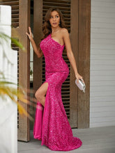 Spring Formal Dress One Shoulder Brush Train Dresses SYP20