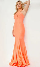 Orange High Neck Prom Dress SYP74