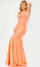 Orange High Neck Prom Dress SYP74