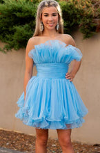 Short Strapless Homecoming Dresses SYH92