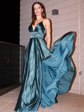 Silk like Satin Prom Party Dresses SYP130