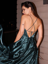 Silk like Satin Prom Party Dresses SYP130