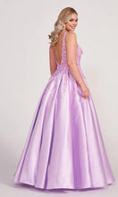 Lilac Prom Dress with 3-D Butterflies SYP58