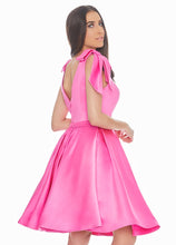 Satin Yellow Homecoming Dress Knee-Length Dresses SYH53