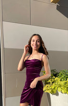 Spaghetti Straps Bodycon Dress Sexy Homecoming Dress Y60