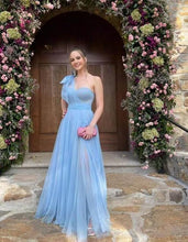 Prom Dresses with One Shoulder Slit in Prom Dress SYP12