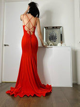 Column Ruffles Sleeveless Prom Dresses SYP132