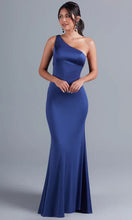 Shimmer One Shoulder Long Prom Dress SYP79