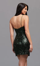 Short Sequin Homecoming Dress SYH16