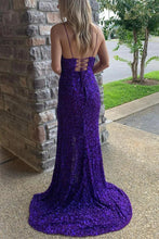 Plunging Neckline Prom Dress Long Prom Dress with Slit SYP171