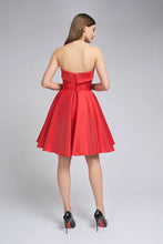 Strapless Satin Homecoming Dresses for Teens SYH101