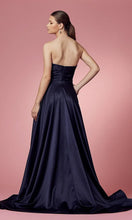 High-Slit Strapless Sweetheart Prom Dress SYP176