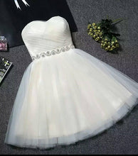 Strapless Sweetheart Neck Homecoming Dress Blush Pink  Short Prom Dresses PD304