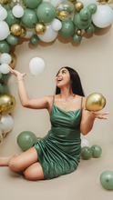 Green Spaghetti Straps Homecoming Dress 18th Birthday Party Dress Y2626