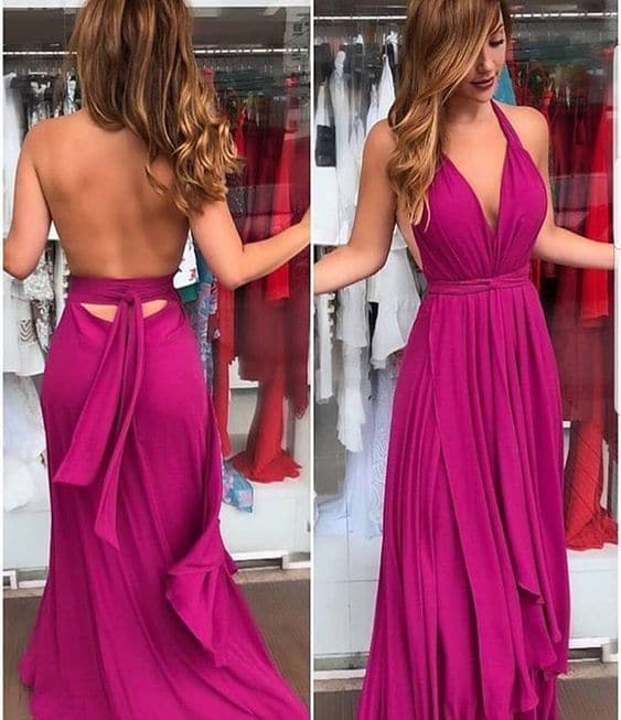 Evening Party Gown Chiffon Formal Prom Dress SYP31