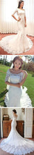 Fabulous Mermaid Half Sleeve Off Shoulder Wedding Dresses, Affordable Bridal Dress, MW149