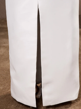 Wedding Dresses Bateau Neck Floor Length Chiffon Sleeveless