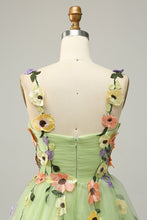 Champagne A Line Spaghetti Straps Short Homecoming Dress with Appliques