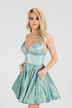 A-line Spaghetti Straps Short Prom Dress Unique Homecoming Dress PD416