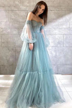 A Line Sweetheart Prom Dresses Elegant Formal Long Evening Gowns GJS734