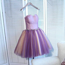 A-line Sweetheart Tulle Pretty Homecoming Dresses Mini Prom Dress PD391