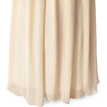 A-line V-neck Sequined Chiffon Party Dress