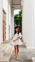 White A-line Short Graduation Dress White Homecoming Dress Y1843