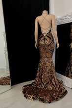 Beautiful Halter Criss-cross Mermaid Sleeveless Prom Dress