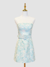 Sheath Strapless Short Homecoming Dress