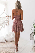 Charming Blush A-Line Homecoming Dresses Short Prom Dress with Appliques PD339