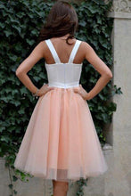 Homecoming Dress Sexy Straps Tulle Short Prom Dress Party Dress PD357