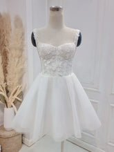 A-Line Sweetheart Wedding Dress With Lace