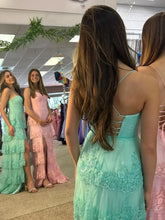 Dante |  A Line Sweetheart Empire Lace Appliques Long Party Dress