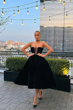 Black Short A-line Sleeveless Prom Dress Homecoming Dress