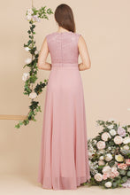 Elegant Floor-length Lace A-line Burgundy Prom Dress