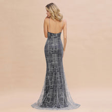 Elegant Mermaid Sleeveless Long Evening Dress