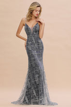 Elegant Mermaid Sleeveless Long Evening Dress