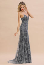 Elegant Mermaid Sleeveless Long Evening Dress