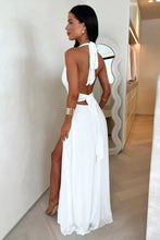 Open Back Prom Dress with Split SYP182