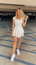 White Summer Outfit Dress White Mini Homecoming Dress Y984