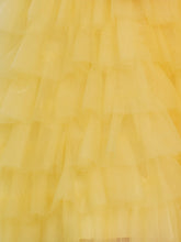 Strapless Tiered Ruffle Tulle Short Homecoming Dress With Flowers