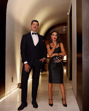 Sexy V Neck Open Back Little Black Dresses Short Evening Party Dresses Black Homecoming Dress Y1330