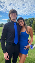 Royal Blue Sleeveless Dress Cute Homecoming Dress Mini Dress Y1619
