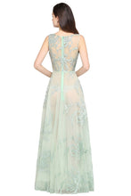 Floor Length Green Sexy Prom Dresses